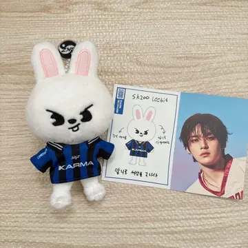 [ 공식품 ] KARMA 봉제 인형 키링 Lee 비트 SKZOOver.