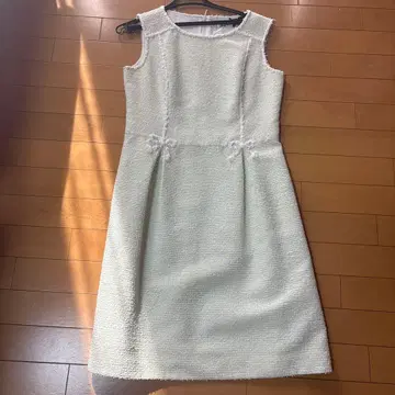 미사용 새상품! Rere 슬리브리스 무릎 기장 원피스