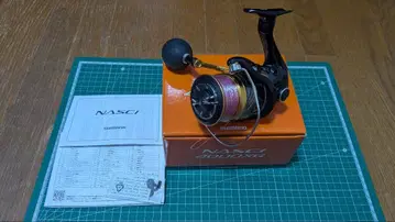 SHIMANO NASCI 4000XG 고메쿠사스 핸들 노브 포함