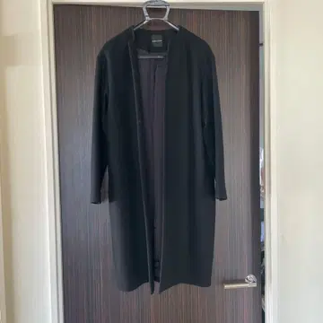 YOKO CHAN 블랙 롱 코트