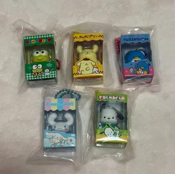 산리오 초코 박스 케로피 시나몬 포차코 폼폼푸딩 샘