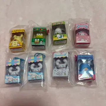 산리오 초코 박스 케로피 시나몬 포차코 폼폼푸딩 샘