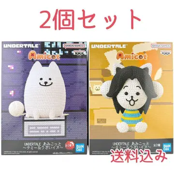 UNDERTALE 아미코토 테미 & 짜증나는 개 2세트 피규어