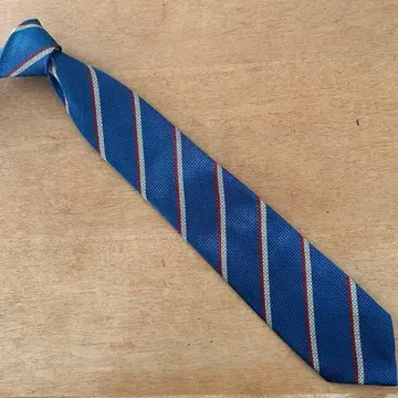 새상품급 NICKY N.J.CHINI (니키) 레지멘탈 넥타이 실크