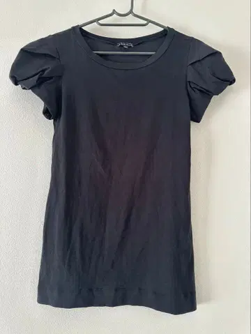 theory 퍼프 슬리브 T셔츠 M사이즈 블랙 새상품급