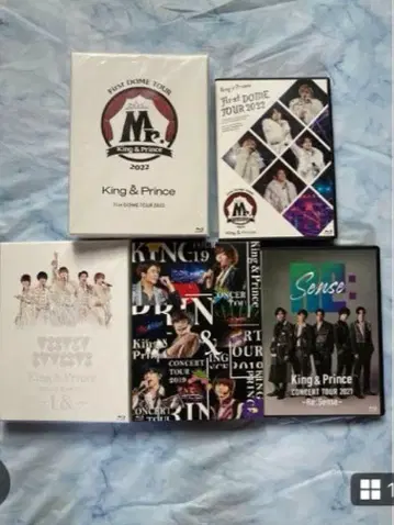 King & Prince 킹프리 콘서트 Blu-ray 5개 묶음 판매