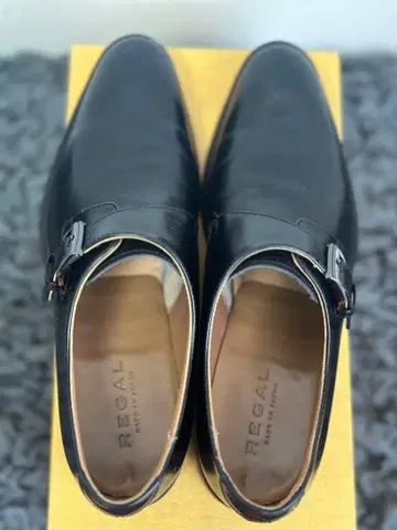 REGAL 드레스 신발 블랙 24.5cm