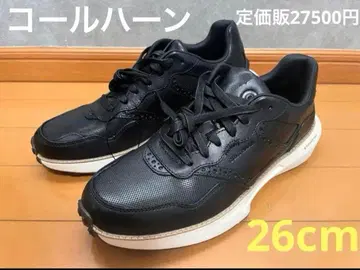 새상품 콜한 가죽 스니커즈 8.5 26cm 플라워폼