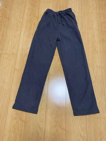 [ 미사용 새상품 ] 웜 팬츠 그레이 허리밴딩 팬츠