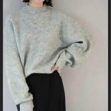 뤼미에 니트 믹스얀 모헤어 터치 니트