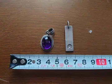 자수정 실버 펜던트 2종 세트