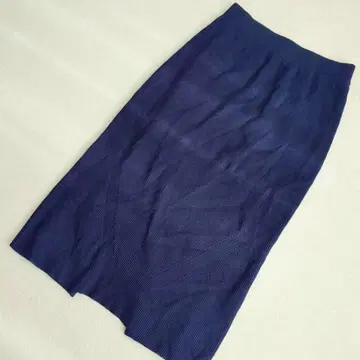 로페 미디 타이트 스커트 니트 리브 고급 깔끔한 캐주얼 오피스 38