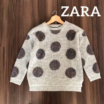 ZARA 자라 도트 니트
