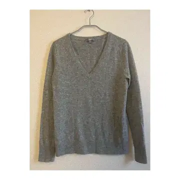 UNIQLO 캐시미어 긴팔 니트 V넥 M