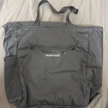 mont-bell 포켓터블 라이트 토트백 M 블랙