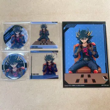 유희왕 글리터 캔뱃지, 클리어 카드, 특전 엽서 후도 유세이