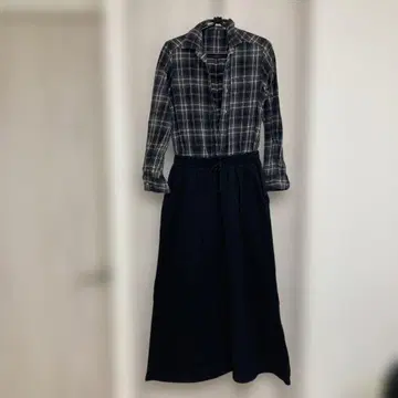 어반 리서치 도킹 셔츠 원피스 롱