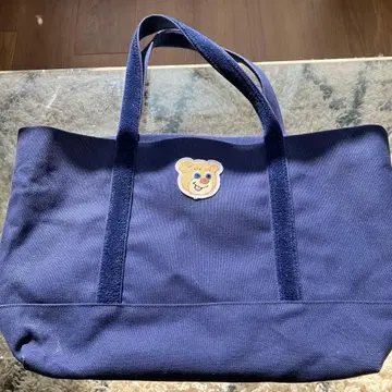 페이러 올드테디 토트백 네이비 대