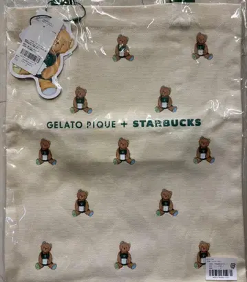 스타벅스 젤라또피케 토트백