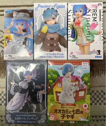 리제로 피규어 렘 묶음 판매