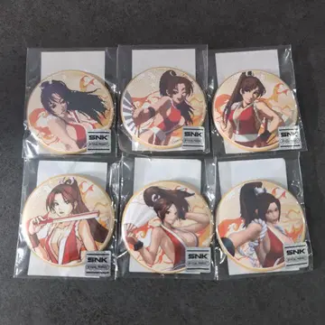 시라누이 마이 복권 콜렉션 캔뱃지 SNK KOF 6종