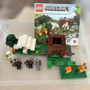 레고 마인크래프트 21159 필리지 부대