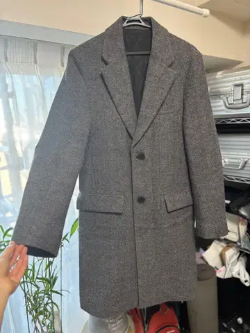 TOMORROWLAND 그레이 체스터 코트