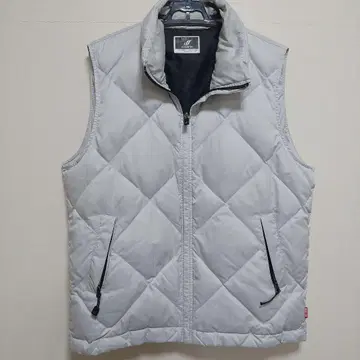 SUPERSTAR 퀼팅 베스트 L 라이트 그레이