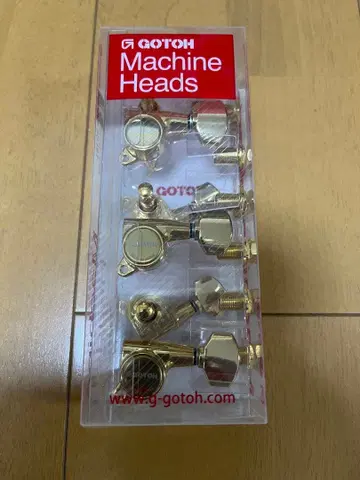 GOTOH SG381 골드 머신 헤드 6세트