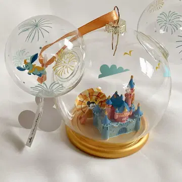 캘리포니아 디즈니랜드 미키 오너먼트 크리스마스 US