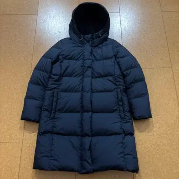 컨디션 최상 무인양품 다운 코트 S 네이비 다운 자켓 네이비