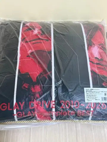 GLAY DRIVE 쿠션 미개봉