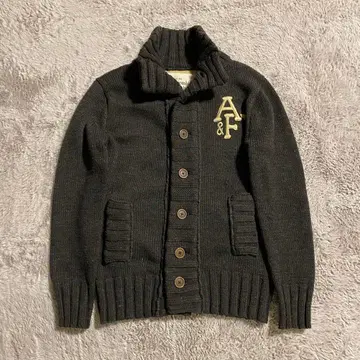 Abercrombie&Fitch 아바클로 가디건 다크 그레이