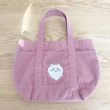 치이카와 코듀로이 토트백 모몽가 토트백