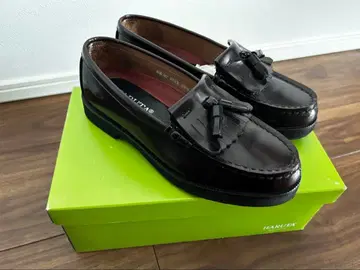 HARUTA 다크 브라운 태슬 로퍼 X313