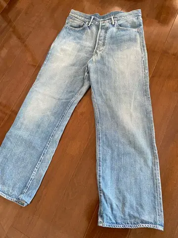 Graphpaper 그라프 페이퍼 GM221-40243B 와이드 데님