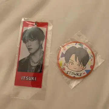 후지와라 이츠키 메지루시 택 캔뱃지