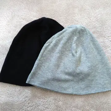 무인양품 코튼 모자 2개 묶음 판매