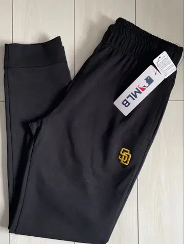 새상품 LL 사이즈 MLB 파드레스 스웨트 팬츠 조거 블랙