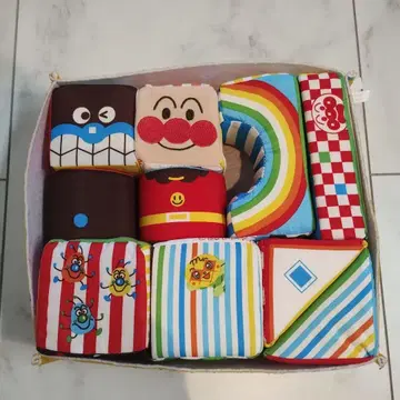 호빵맨 처음 만나는 부드러운 천 블록