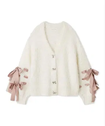 SNIDEL HOME 할로윈 니트 가디건 리본