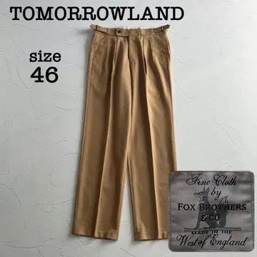 [컨디션 최상] 투모로우랜드 폭스 브라더스 울 슬랙스 일본제