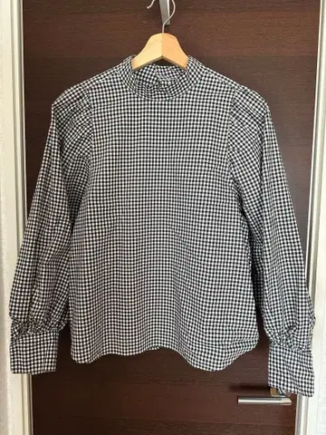 Spick & Span 스픽 앤 스팬 깅엄 체크 블라우스