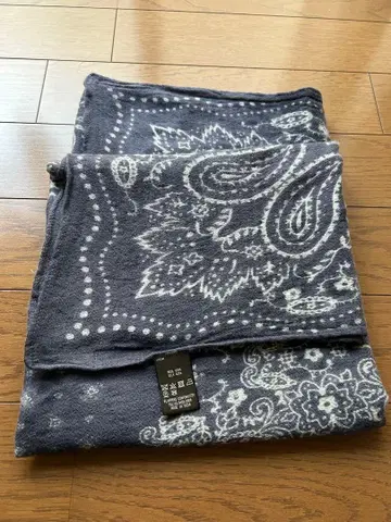 manipuri 울 실크 스톨