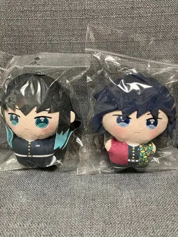 귀멸의 칼날 포니 스텝 봉제 인형 토미오카 기유 토키토 무이치로