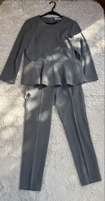 그레이 M 사이즈 팬츠 셋업