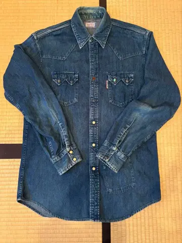 BLUEBLUE 웨스턴 셔츠