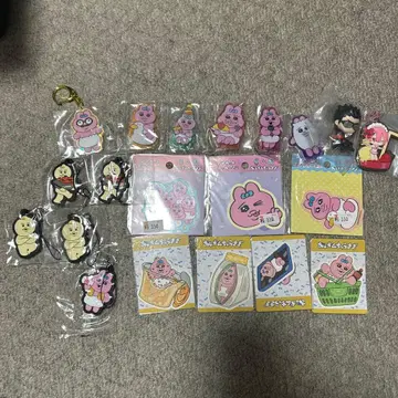 빤쮸토끼 스티커와 아크릴 스탠드