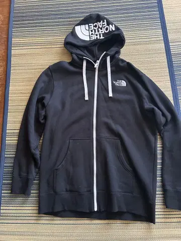 THE NORTH FACE 블랙 후드티 풀 집업