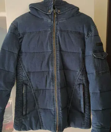 니콜 클럽 포맨 데님 다운 자켓 (L)